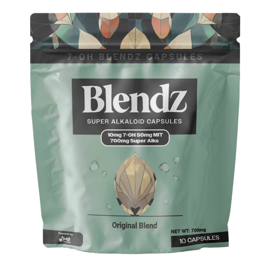 blendz 7 oh super alkaloid capsules (100mg 10 count)
