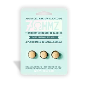 7ohmz advanced kratom alkaloids (42mg 3 count)