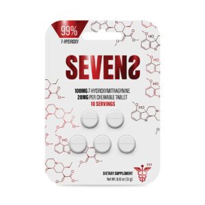 sevens 99% 7 oh tablets (100mg 5 count)