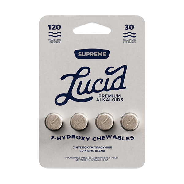 lucid 7 oh supreme blend tablets (120mg 4 count)